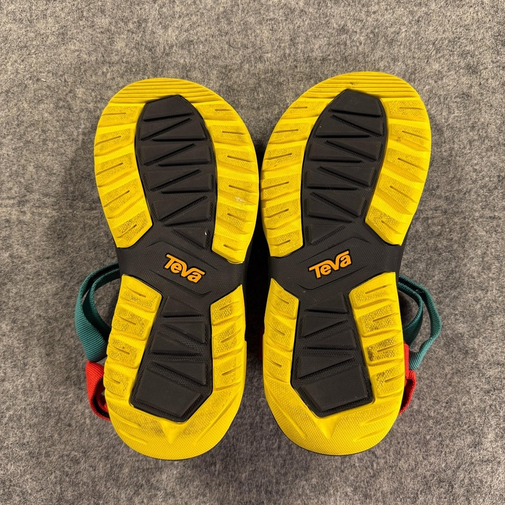Teva Sandal‎ Shoes Womens Size 7 Black Yellow Colorblock Hiking Sport 1019234 - Picture 9 of 10